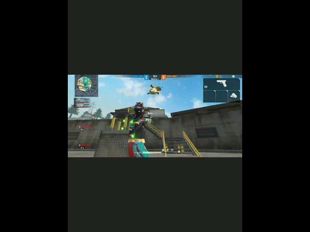 #shorts freefire attitude 1vs4 overpowerfull gameplay