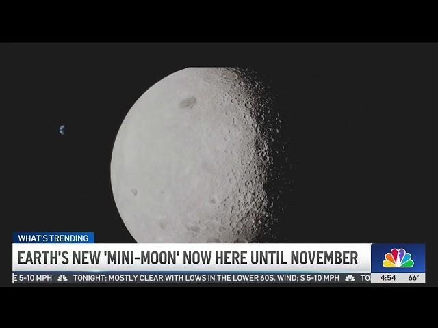 Earth's new mini moon discovered, but it won't be around for long