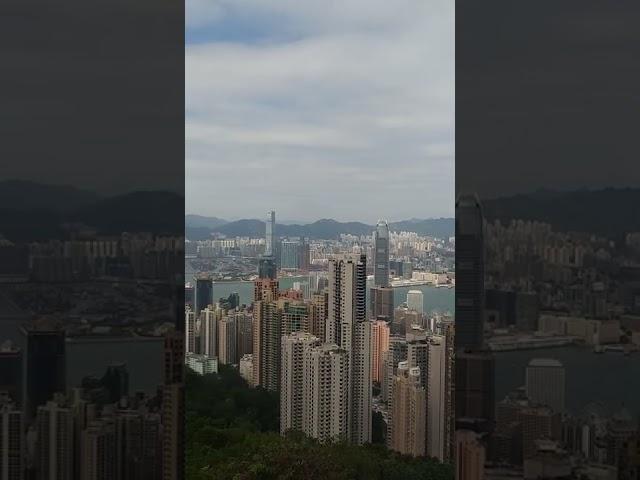 빅토리아피크에서 본 홍콩 풍경 Hong Kong View from Victoria Peak