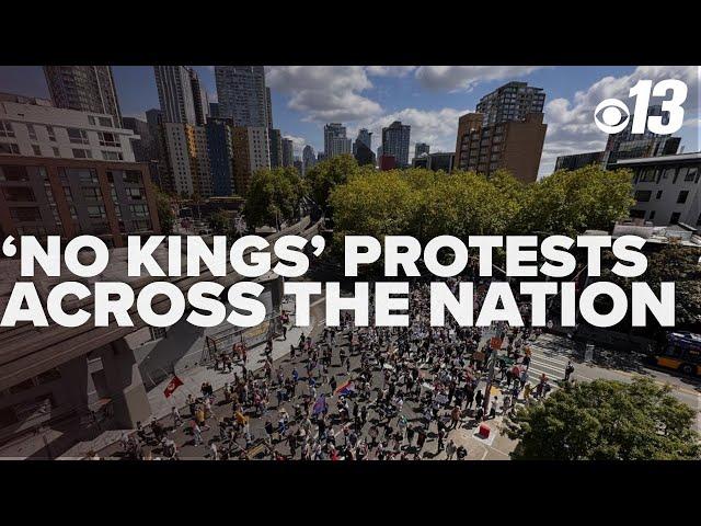 'No Kings Day' protests pop up across the country in unprecedented numbers