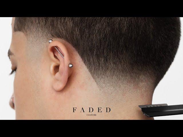 HOW TO DO A BUZZ CUT TAPER FADE! BARBER TUTORIAL!