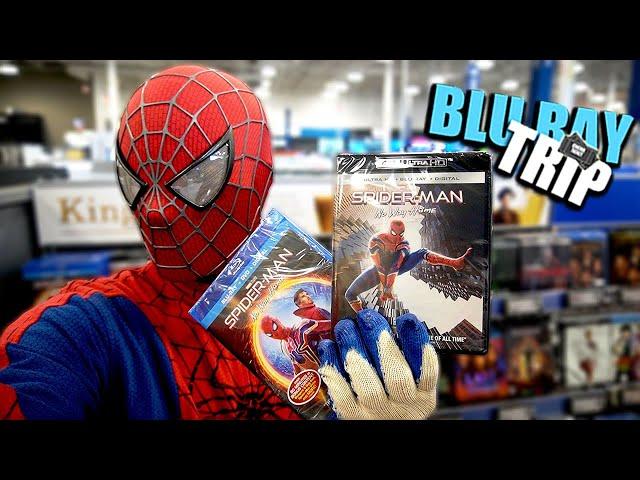 Spiderman No way Home Blu-ray hunt as SPIDERMAN!!!!