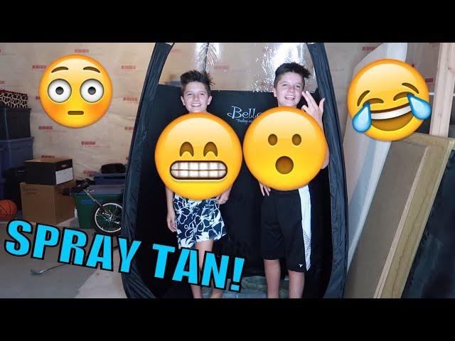 TWIN TELEPATHY?! If you answer wrong you get SPRAY TANNED | Brock and Boston