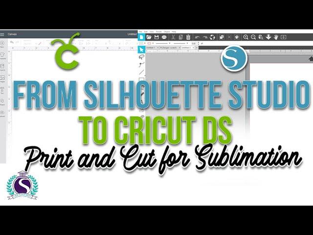 The BEST Way to do Print and Cut for SUBlimation with a Cricut and Silhouette Studio