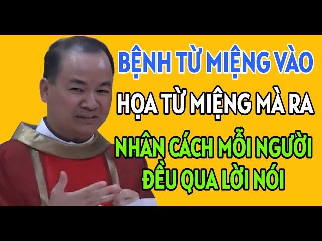 BỆNH TỪ MIỆNG MÀ VÀO, HOẠ TỪ MIỆNG MÀ RA NGHĨA LÀ GÌ | LINH MỤC PHẠM TĨNH GIẢNG & GIẢI ĐÁP