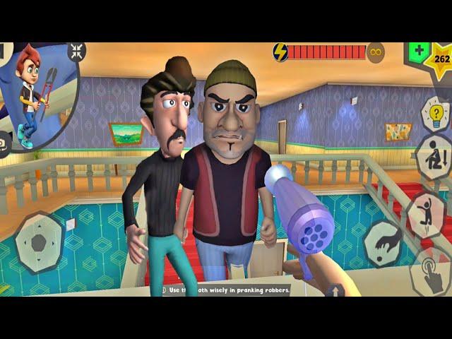 Scary Robber Home Clash New Update New Levels Brian Troll Felix & Lester  (Android,iOS)