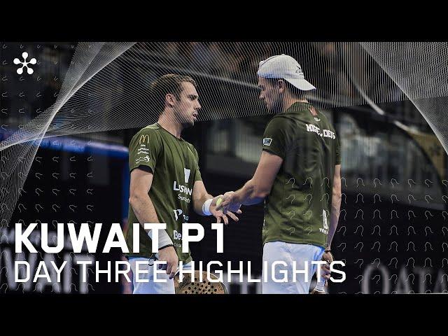 Kuwait City Premier Padel P1: Highlights day 3 (men)