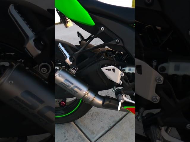 SC Project CRT | First Cold Start & Rev   | ZX10R!  #coldstart #kawasaki #bikelife #scproject