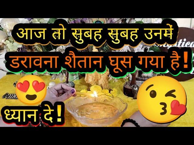 ️Their true deepest Current Feelings4 U!Morning FEELINGS of them!Candle Wax Reading Hindi!His/Her