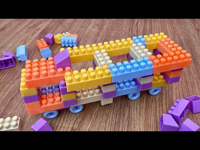 Satisfying DIY How to Build Lego Trail Truck | Building Blocks  #HowToBuildLego