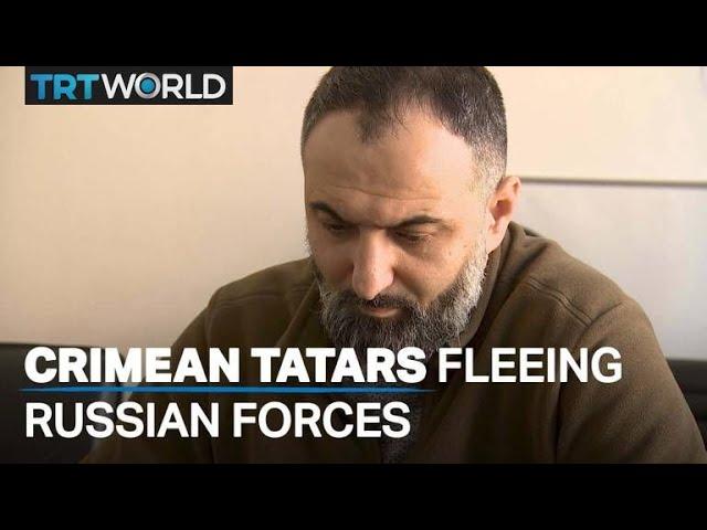 Crimean Tatars who fled in 2014, are fleeing Russian forces again