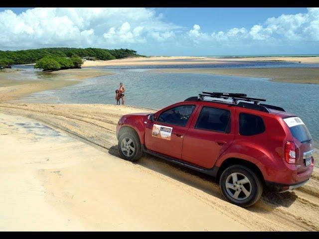 RENAULT DUSTER 4x4 4WD no DOMINGO DE DUSTER Barra de Cunhaú By XPLORAR - RENAULT