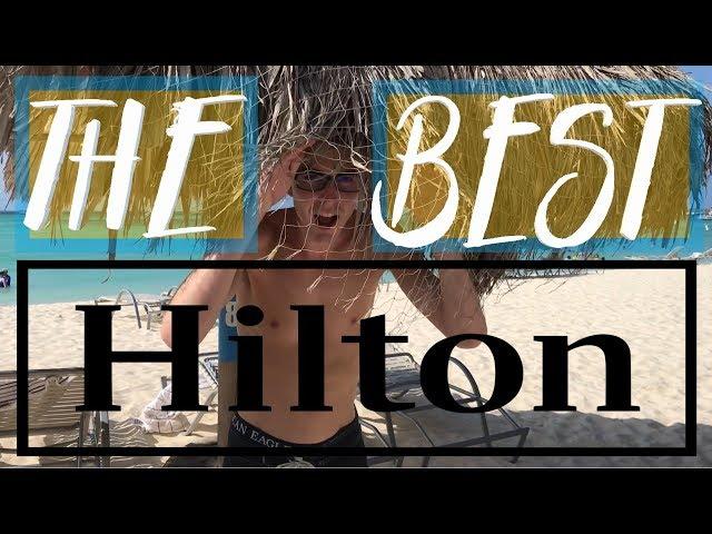 ARUBA THE PARADISE? | Hilton: Pool, Beach, Iguanas | A&J Travel Blog