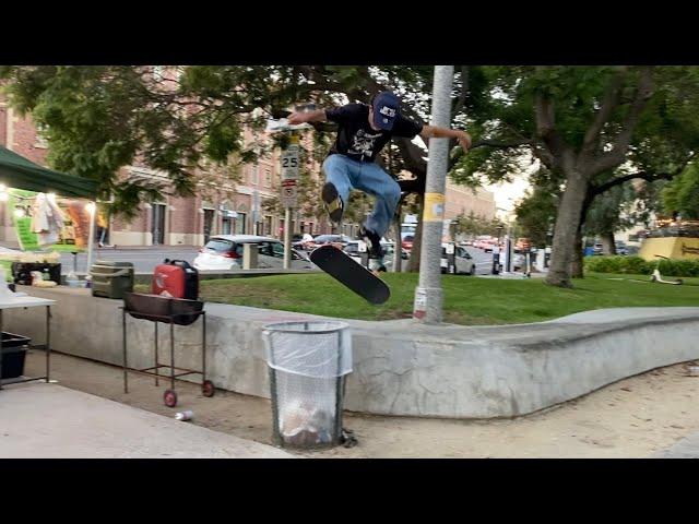 Street Skating LA with Homies!