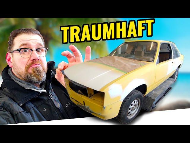 WUNDERSCHÖNER Zustand | OPEL REKORD E1 von der @FTFGARAGE | Zwei BLECHE müssen gebaut werden