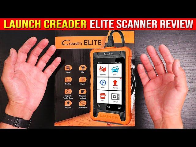 LAUNCH X431 Creader Elite Bidirectional Scanner Review (Dealer Lever Functions Service Scanner)