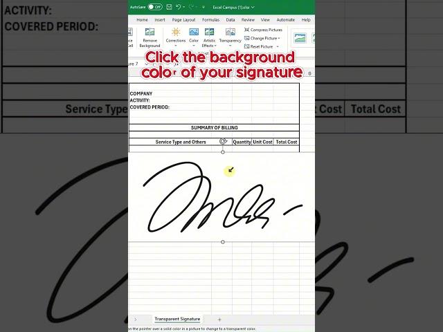 Adding Your Signature in Excel: How To Add Your Signature to a Spreadsheet