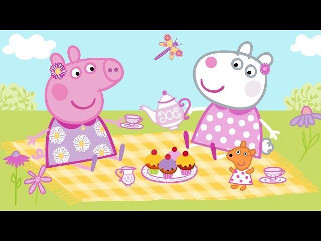 Peppa Wutz  Frühling: Draußen Spielen | Peppa Pig Deutsch Neue Folgen | Cartoons für Kinder