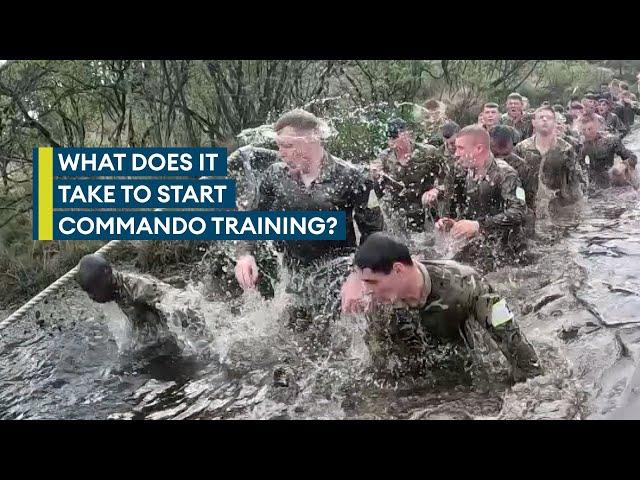 Tough three-day course BEFORE starting Royal Marine Commando training