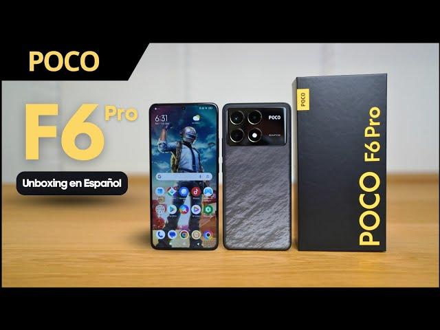 Poco F6 Pro Unboxing en Español