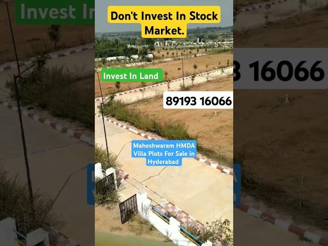 Maheshwaram HMDA Open Plots For Sale|HUDA Approved Plots For Sale in Hyderabad|Mansanpally HMDA