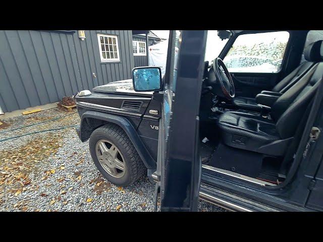 Mercedes G500 V8 Cold start!