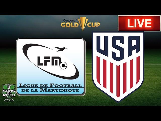 USA vs Martinique LIVE Stream | CONCACAF Gold Cup LIVE USMNT