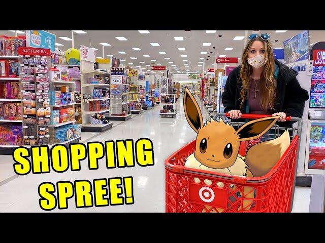 I SURPRISED HER WITH A POKEMON BIRTHDAY SHOPPING SPREE!