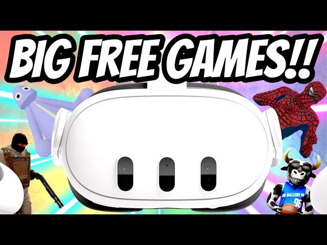 FREE GAMES on Quest 2 & Quest 3 EVERYONE IS PLAYING