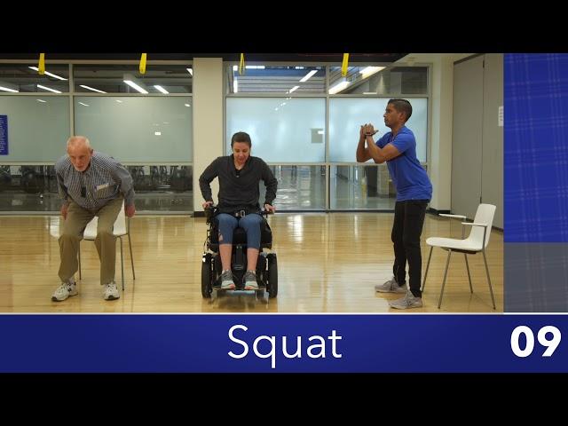 Modified Exercise: The Squat