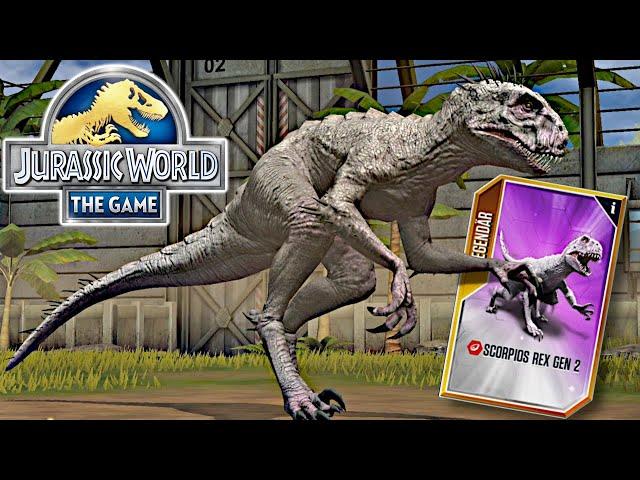 Jurassic World Das Spiel #196 - SCORPIOS REX GEN 2 FREIGESCHALTET ... einfach EIN TRAUM 