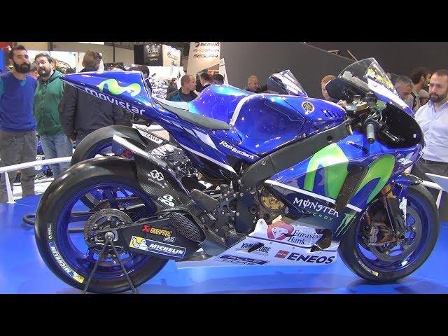 Yamaha YZR-M1 Movistar Yamaha MotoGP Valentino Rossi Exterior and Interior