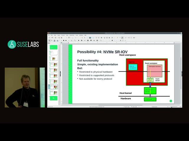 SUSE Labs Conference 2019 - How to virtualize NVMe-over-Fabrics