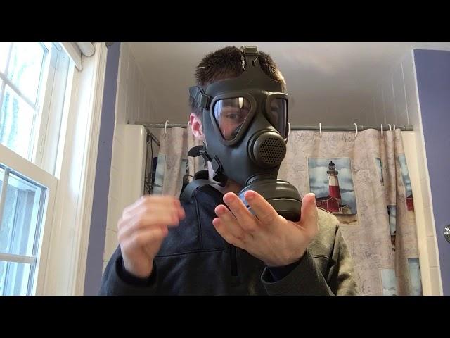 Dräger M65 gas mask test