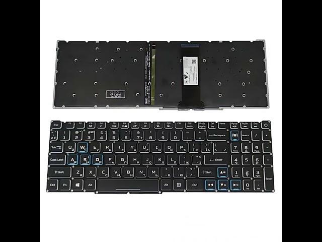 LA French AZERTY Backlit Keyboard For Acer Nitro 5 AN515 54 557H