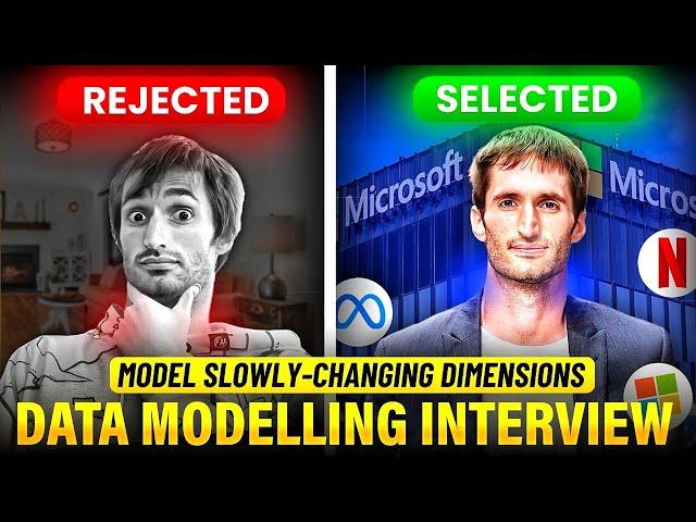 Data modeling interview filters so many data engineers! How to model slowly-changing dimensions