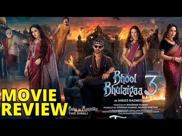 Bhool Bhulaiyaa 3 Review | KRK #krkreview #moviereview #bhoolbhulaiyaa3review #bhoolbhulaiyaa3 #krk