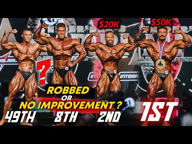 Mr. Olympia 2024 Classic Physique  Results - 54 Contestants Full Show Analysis