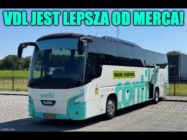 podmiana autobusów w Holandii - VDL okazuje się faktycznie lepsza od nowego Mercedesa...?