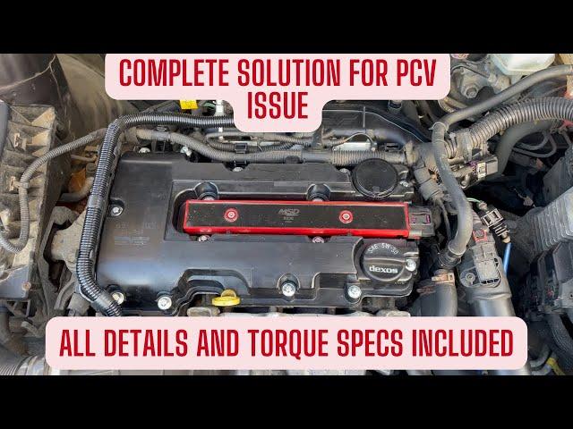 How to Replace the Intake Manifold, Valve Cover, and PCV Hose on the GM Ecotec 1.4L Engine