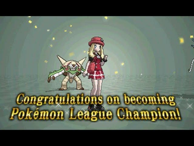 Pokemon X - Kalos Pokemon League Champion + Ending