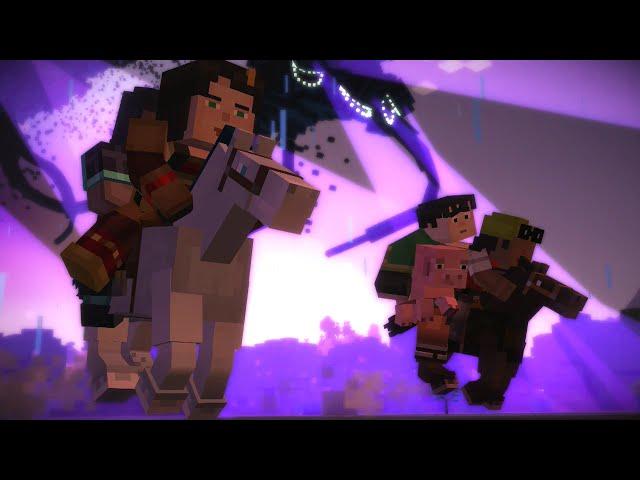 Minecraft Story Mode Female Playthrough Episode 4 A Block and a Hard Place Full Playthrough