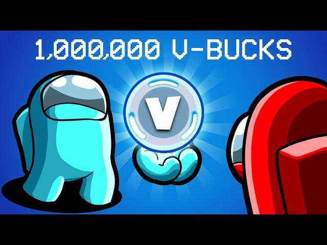 Spending 1,000,000 V-Bucks in Among us