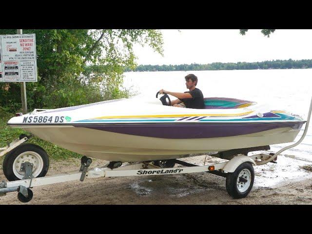 $300 Jet Boat First Ride In 16 Years. Will It Float?