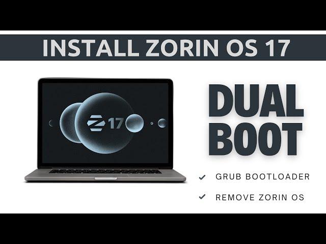 How to Dual Boot Zorin os 17 and Windows 11 || Install Zorin 17 on Any PC