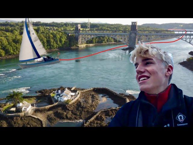 Sailing the infamous Menai Strait | 17 Year Old Sailor