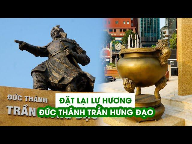 Đặt lại lư hương Đức thánh Trần Hưng Đạo, người Sài Gòn dậy sớm thắp hương