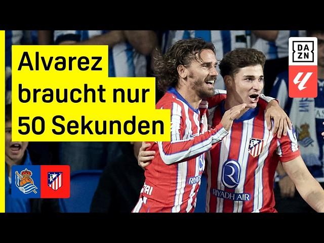 Wahnsinns-Tor von Sucic kostet Atletico den Sieg: Real Sociedad - Atletico | LaLiga | DAZN