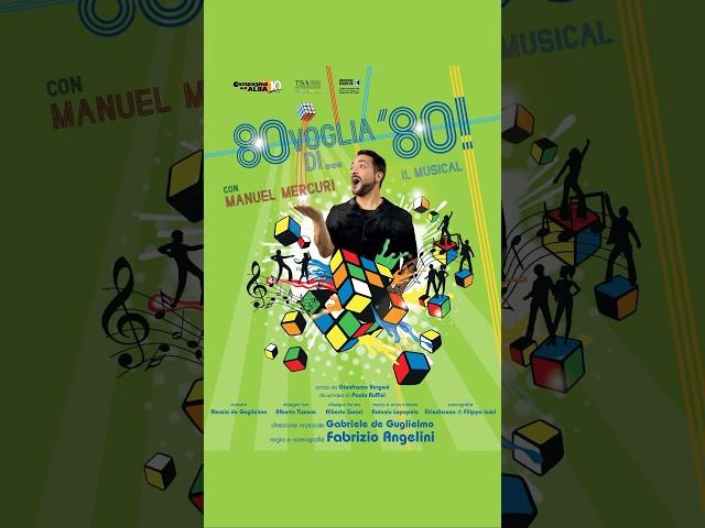 #adv #shorts 80 voglia di 80 Il Musical 21-22-23 Marzo a Milano Teatro Repower #musical #anni80