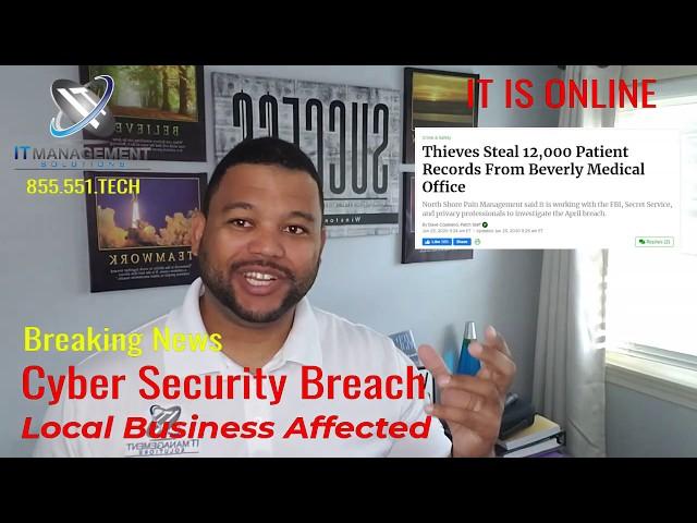 Local Business Get's Hacked - 12,000 Patient Records Compromised From Beverly Medical Office